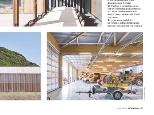 PRESSE : Article "Le Moniteur"